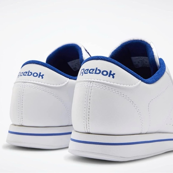 Classic Reebok Princess Sneaker White / Royal
Blue Lace Up Women's 11 / 11.5 GUC - Picture 3 of 14